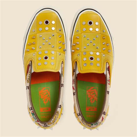 designer vans gucci|Vans x Gucci slip on.